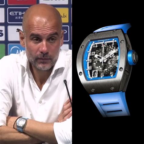 pep guardiola manchester city watch.